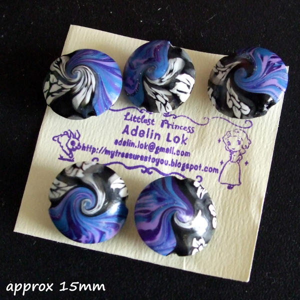 My Treasures To You - Polymer Clay Beads: March 2009